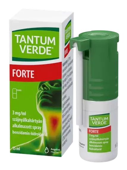 Tantum Verde Forte 3mg/ml szájnyálkahártyán a.spay (15ml)