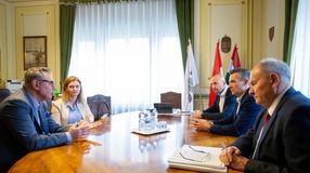 A Heineken Hungária új vezetőjét fogadta a soproni városvezetés