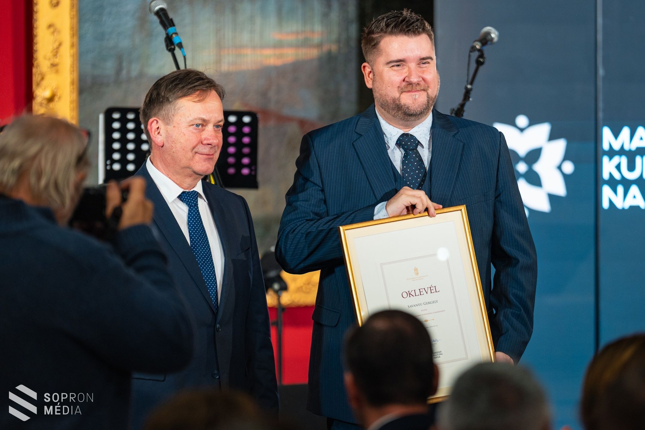 Vármegyei ünnepi gála és díjátadó Sopronban a magyar kultúra napján