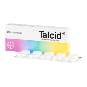 Talcid 0,5 g rágótabletta (20x) termék kép
