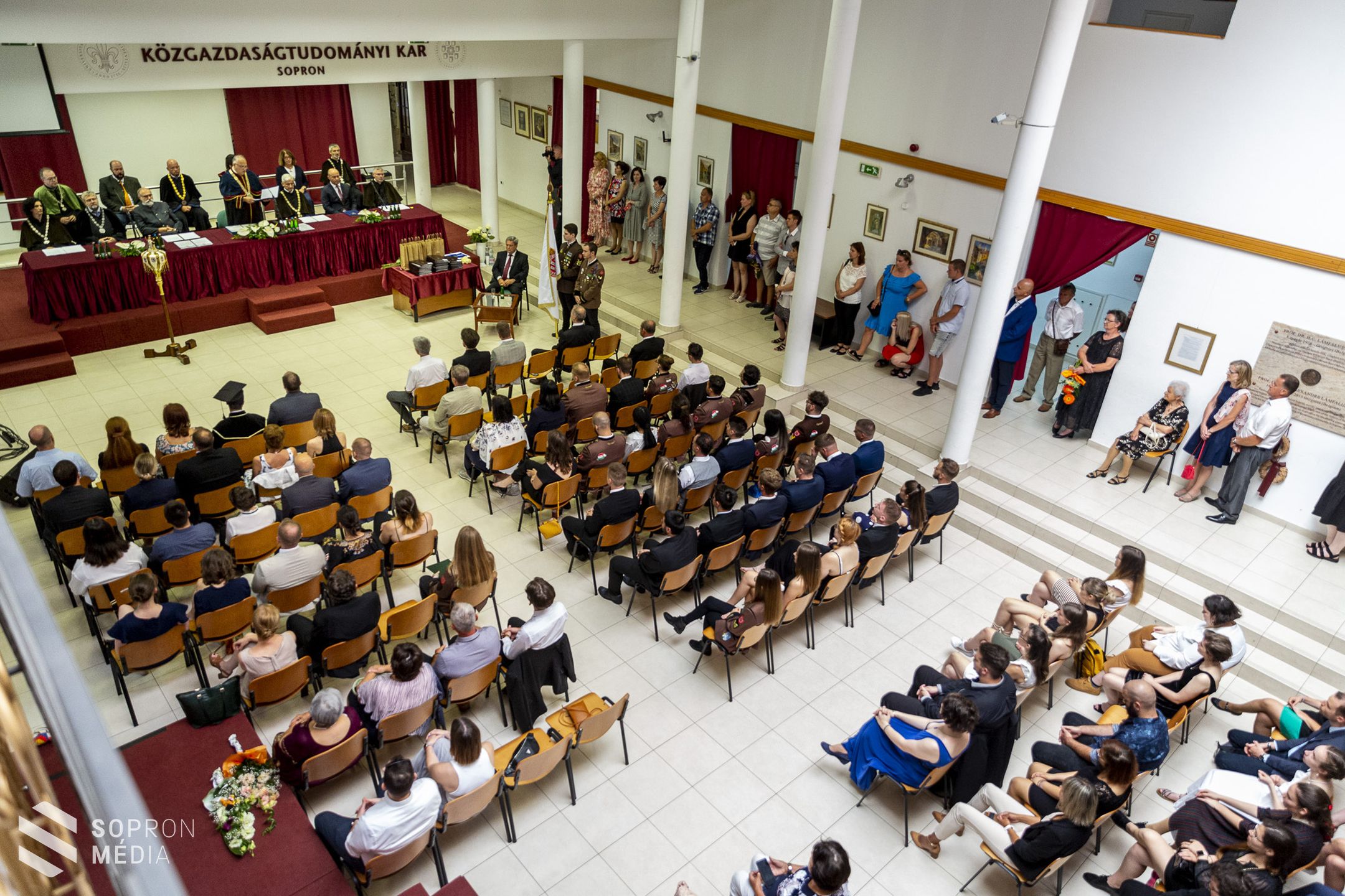Diplomaosztó ünnepség a Soproni Egyetemen