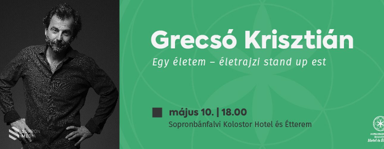 Grecsó Krisztián előadása a sopronbánfalvi kolostorhotelben