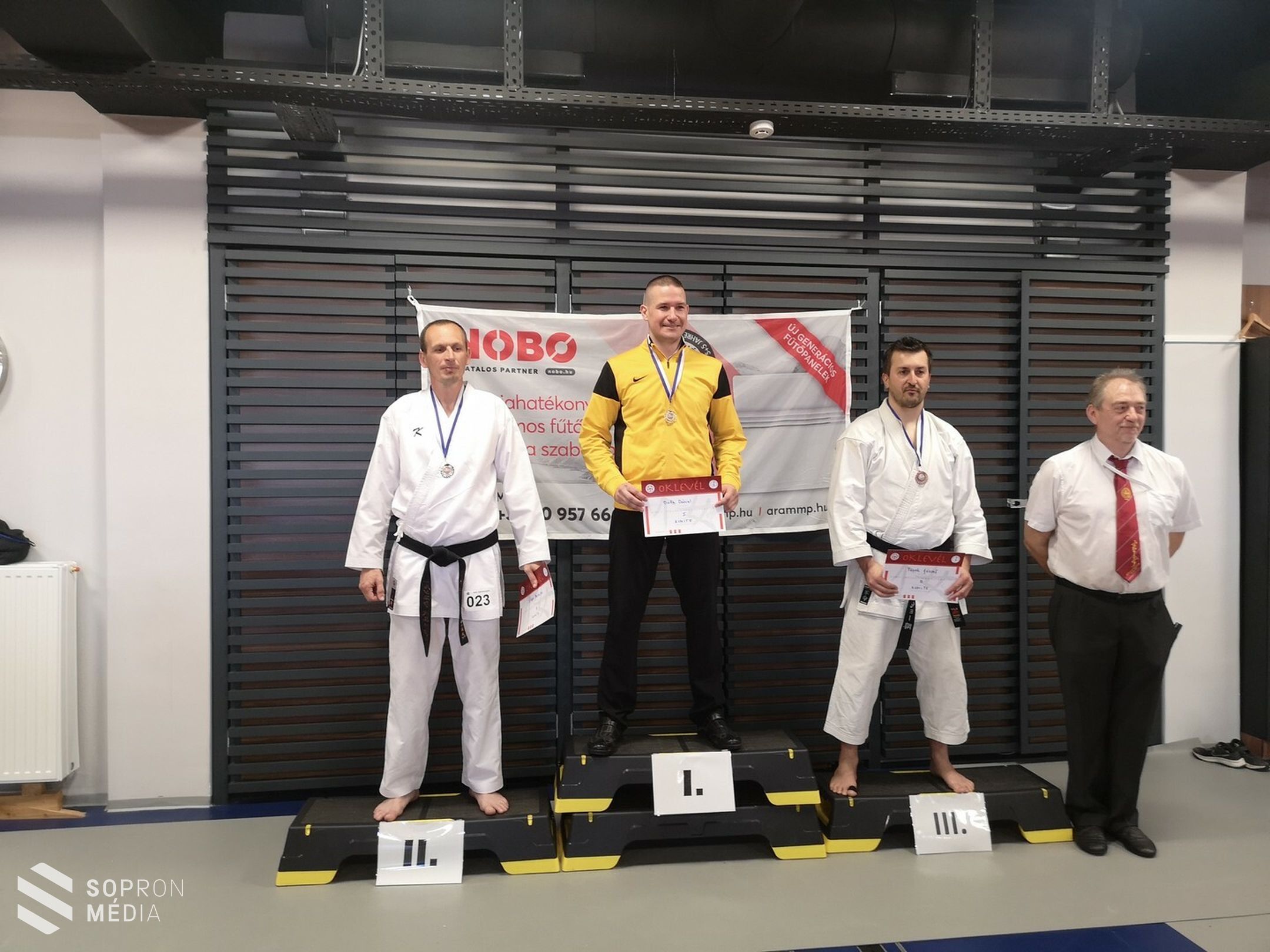 Soproni sikerek a karate kupán