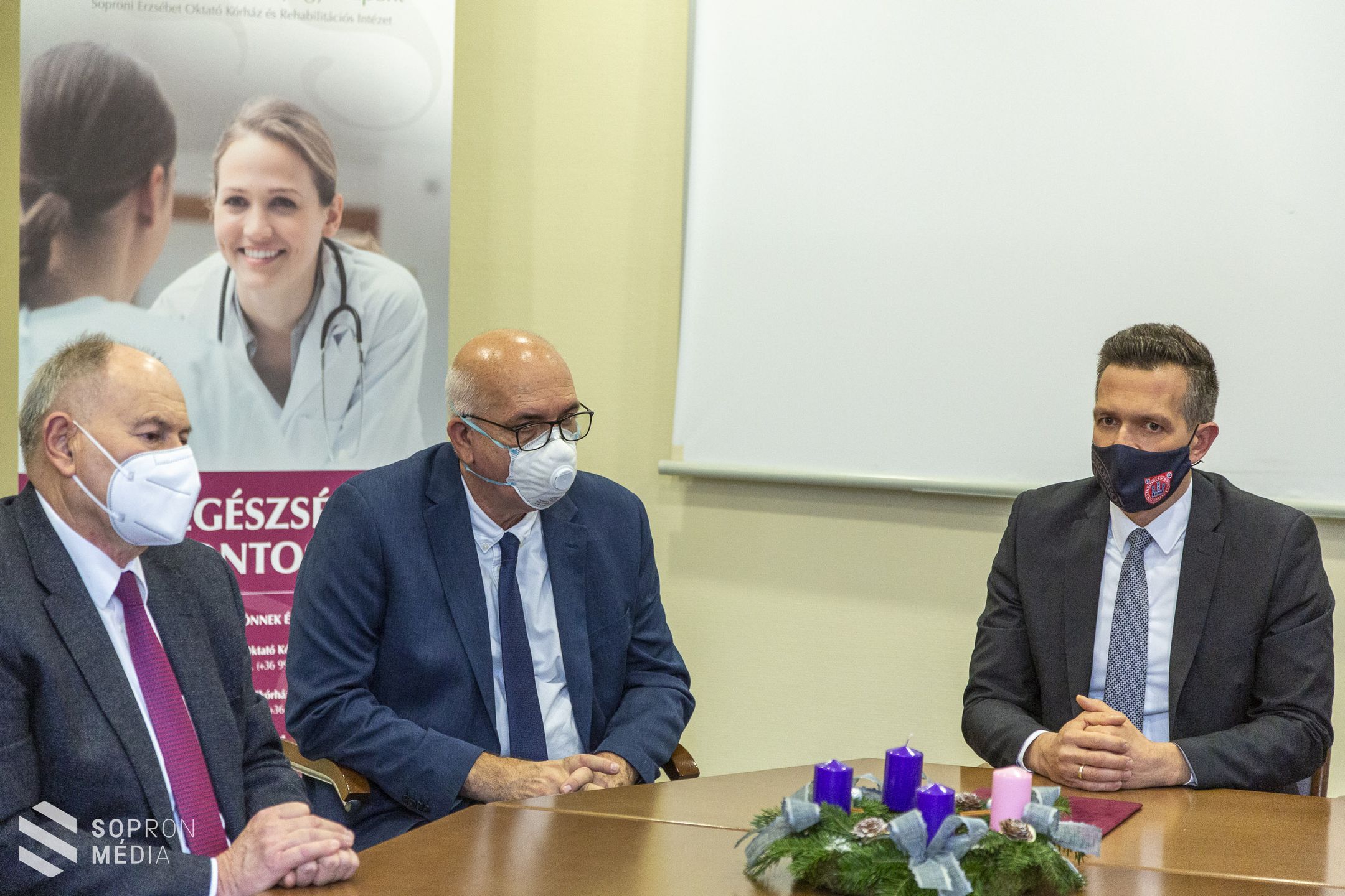 Harminc millió forinttal támogatja az önkormányzat a Soproni Gyógyközpontot 