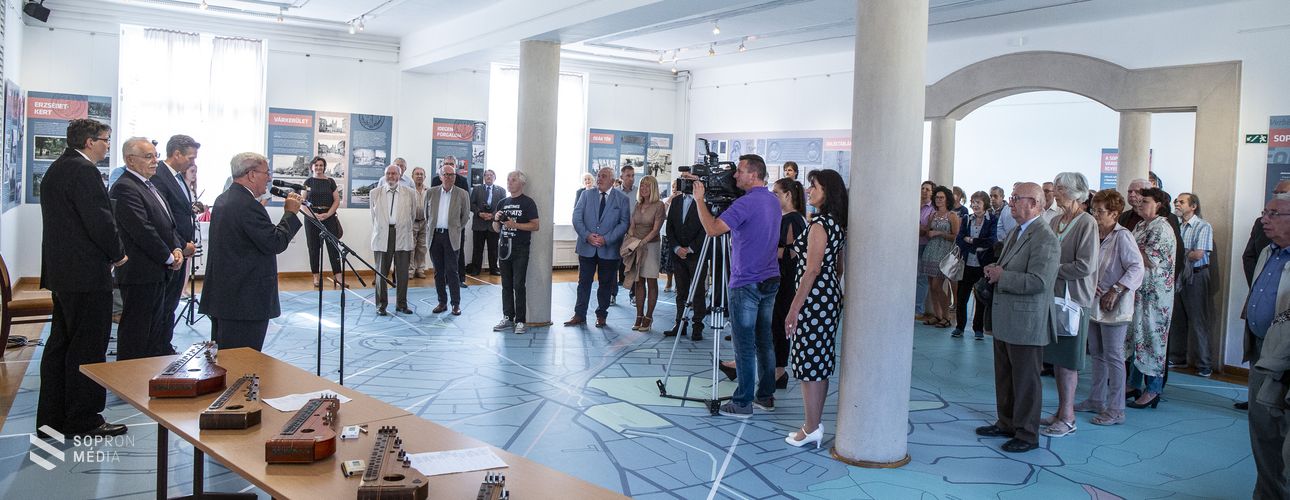 Óriási térképen a Soproni Városszépítő Egyesület története