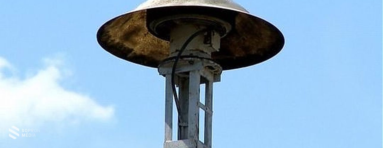 Szirénapróba lesz Kópházán