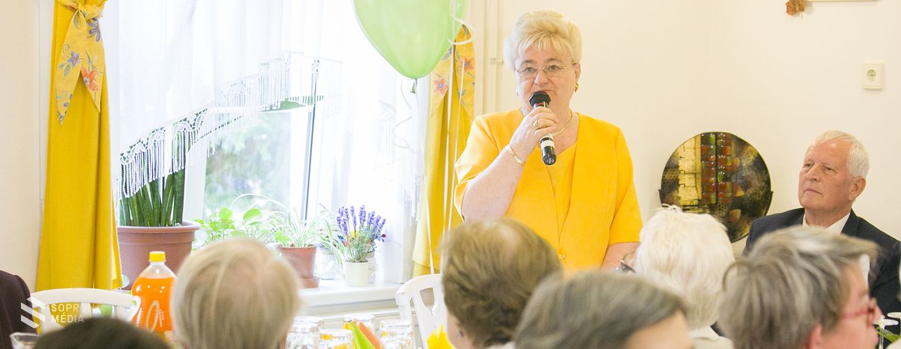 Idősekért díjat kapott Sütő Teréz