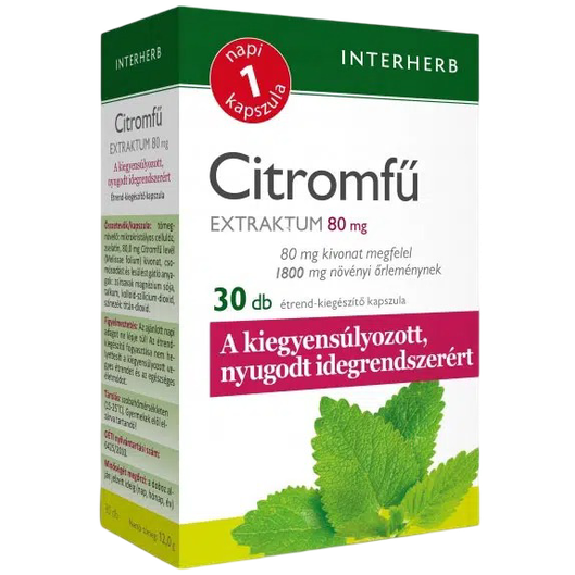 Napi 1 citromfű extraktum kapszula (30x)