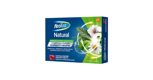 Neotuss natural szopogató tabletta málna (16x)