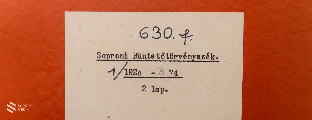 Iratok kerültek elő a soproni vörösterrorral kapcsolatban