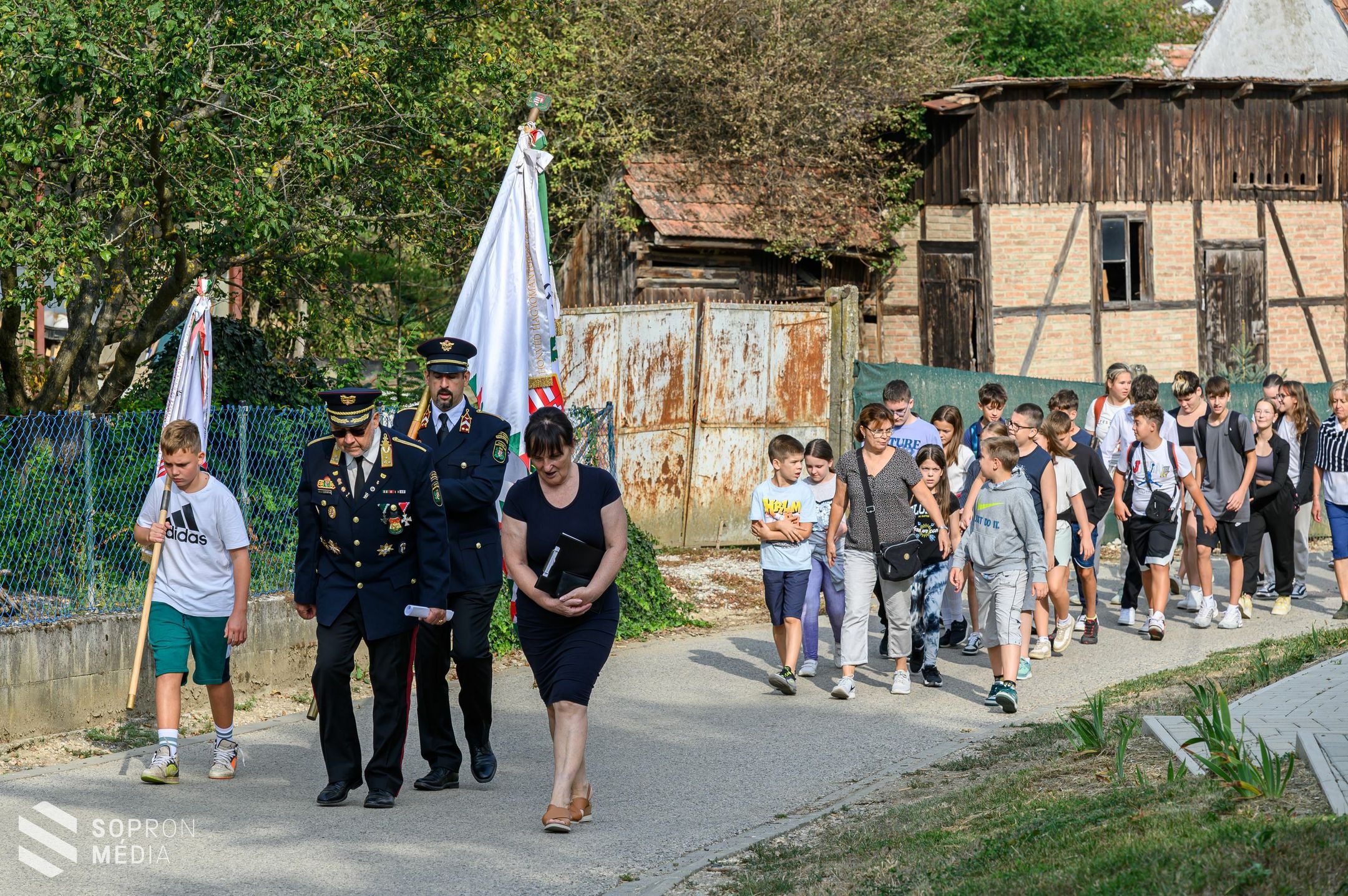 Ágfalván is megemlékezést tartottak a hősi halottakról