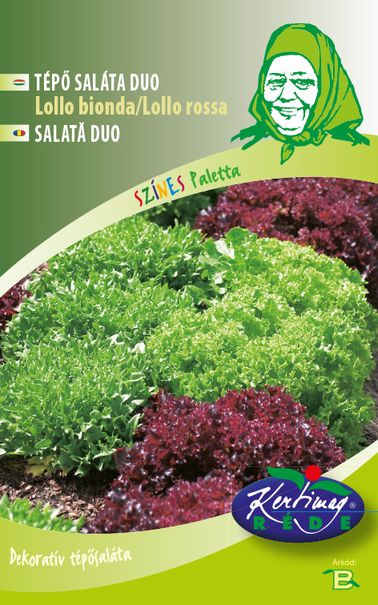 Saláta Lollo bionda/rossa 2x3g