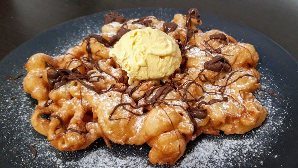 Funnel cake avagy a tölcsérfánk