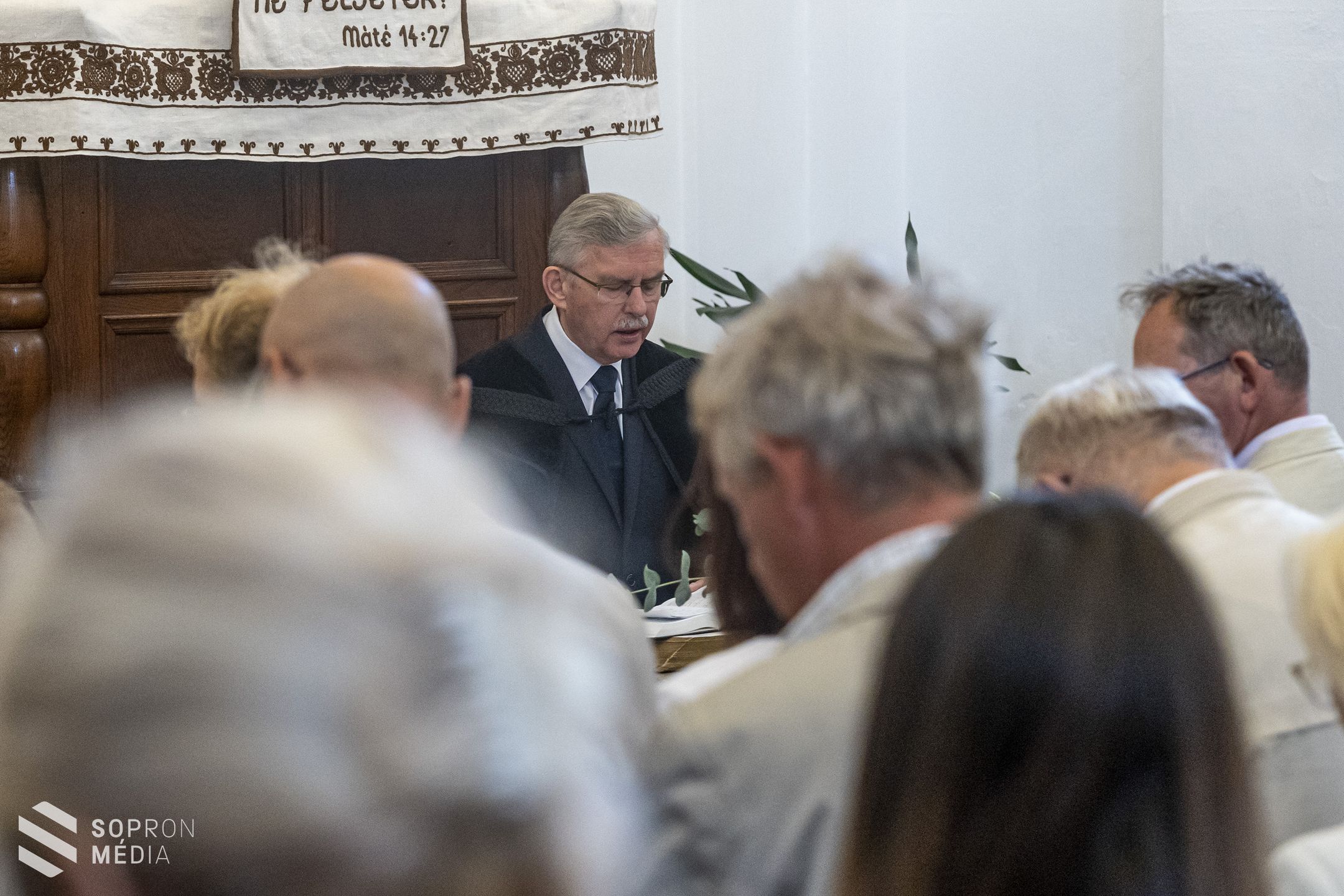 40 év szolgálat után vonult nyugdíjba dr. Vladár Gábor református lelkipásztor
