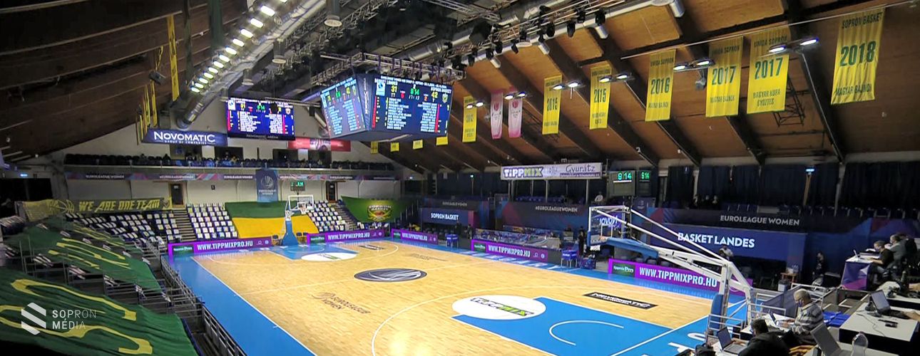 Újabb Euroliga buborék Sopronban!