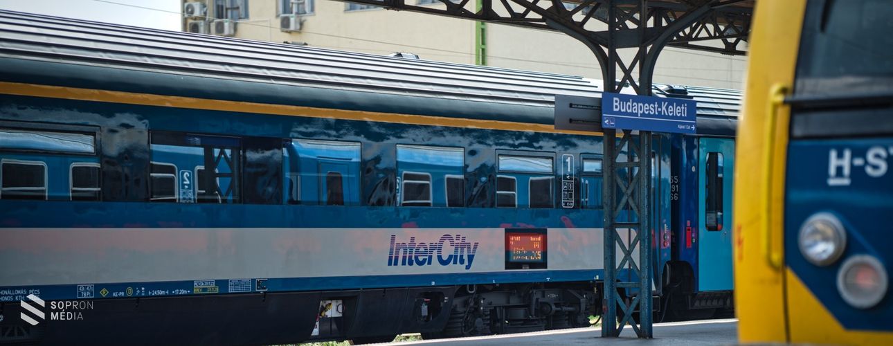 Szeptember 16-án és 17-én  módosul egyes soproni intercity-vonatok menetrendje!