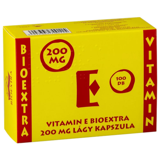 Vitamin E Bioextra 200 mg lágy kapszula (100x)