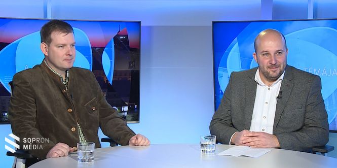 Ábrahám István (balra) és Bánáti László