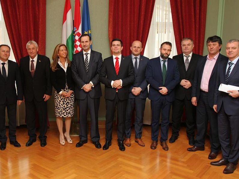 Firtl Mátyás a Horvát Száborba látogatott