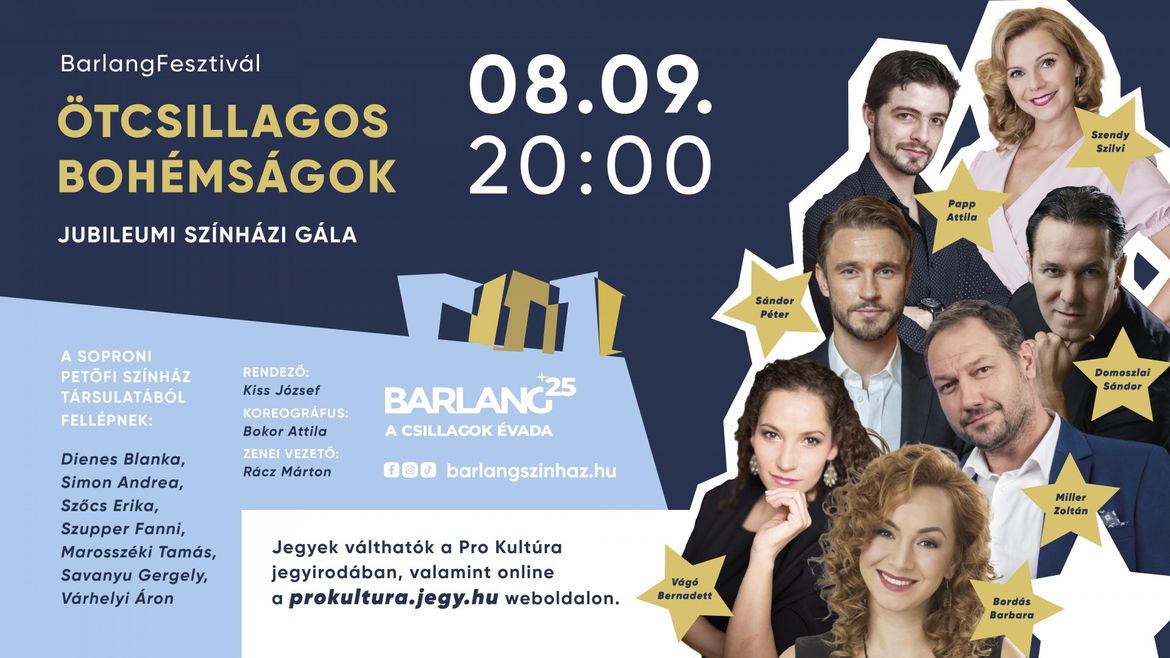 Ötcsillagos bohémságok