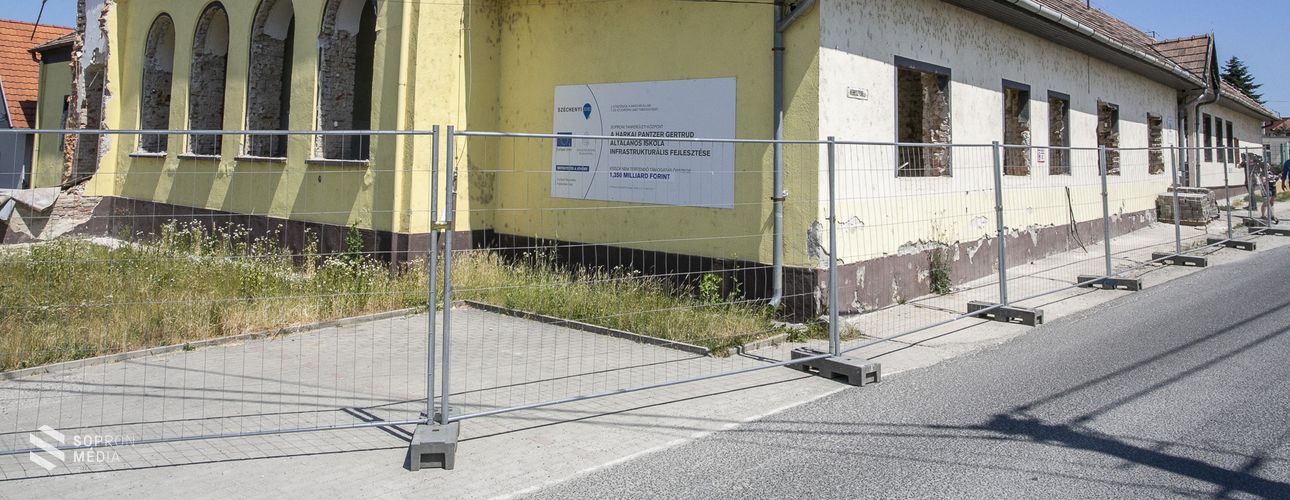 Megújul a harkai iskola