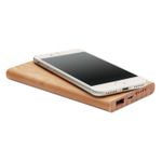 MEGA Bambusz vez. nélküli powerbank