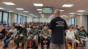Erdésztanulók vettek részt a Soproni Rendőrkapitányság prevenciós programján