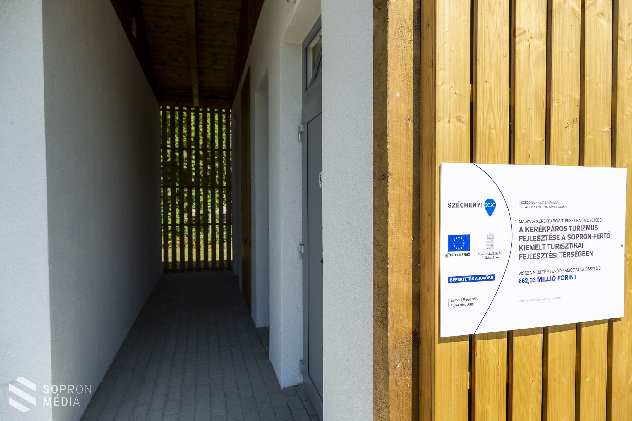 Átadták a kerékpáros Csillagtúra Központot Fertődön