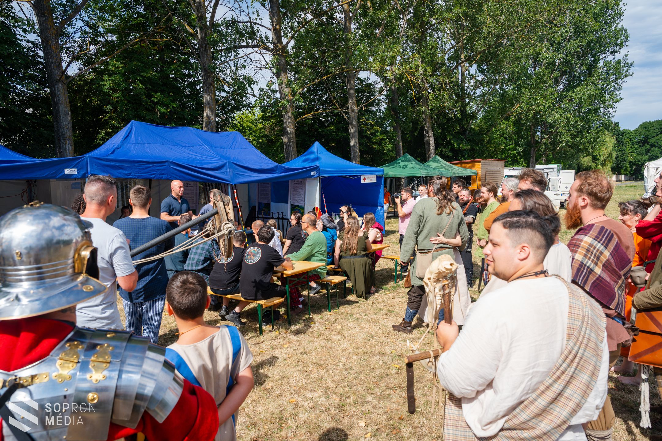 Kelta hagyományok elevenedtek meg a Jereván-lakótelepen