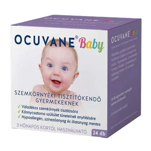 Ocuvane Baby tisztítókendő szemhéjszéli (24x) termék kép