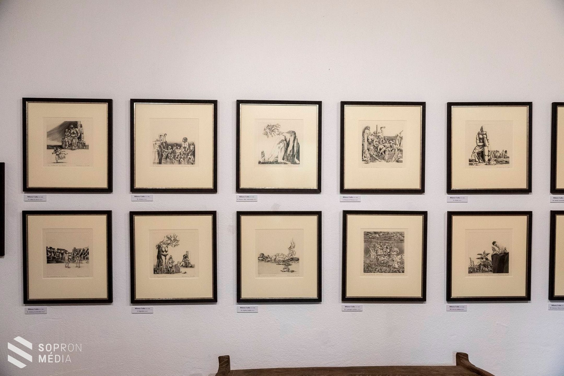 Válogatott kortárs grafikai gyűjtemény a Kárpáti malomban