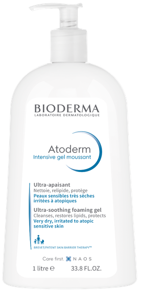 Atoderm Intensive Moussant gél BIODERMA (1000ml)