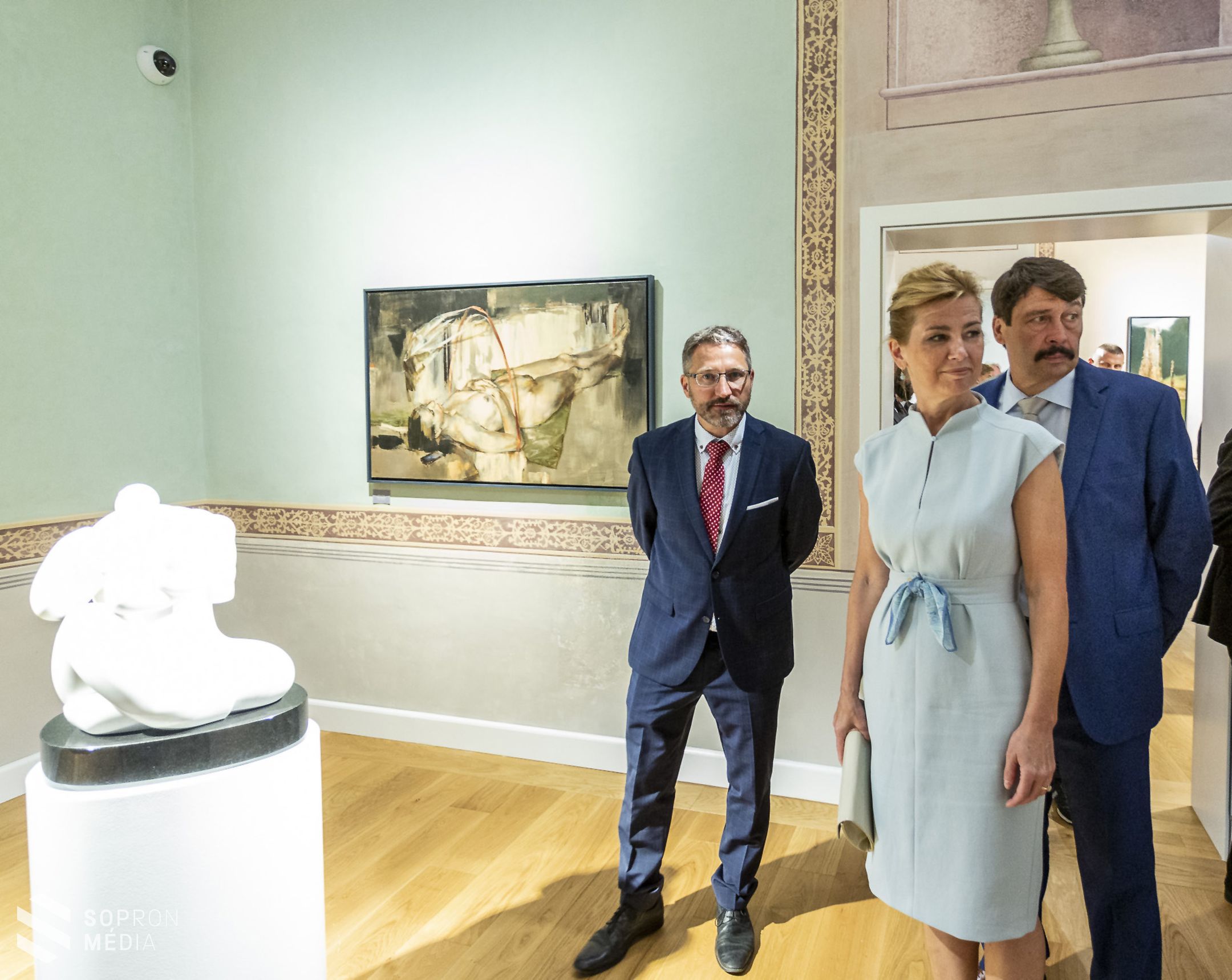 Átadták a fertődi Esterházy-kastély megújult nyugati szárnyát