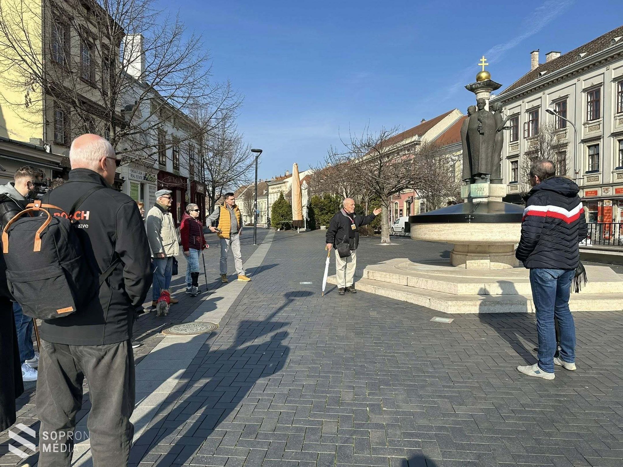 Belvárosi sétával indult az Idegenvezetők Világnap alkalmából szervezett programsorozat Sopronban