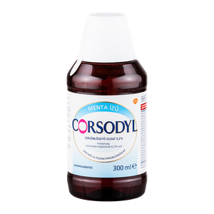 Corsodyl MW alkoholmentes szájvíz (300ml) termék kép