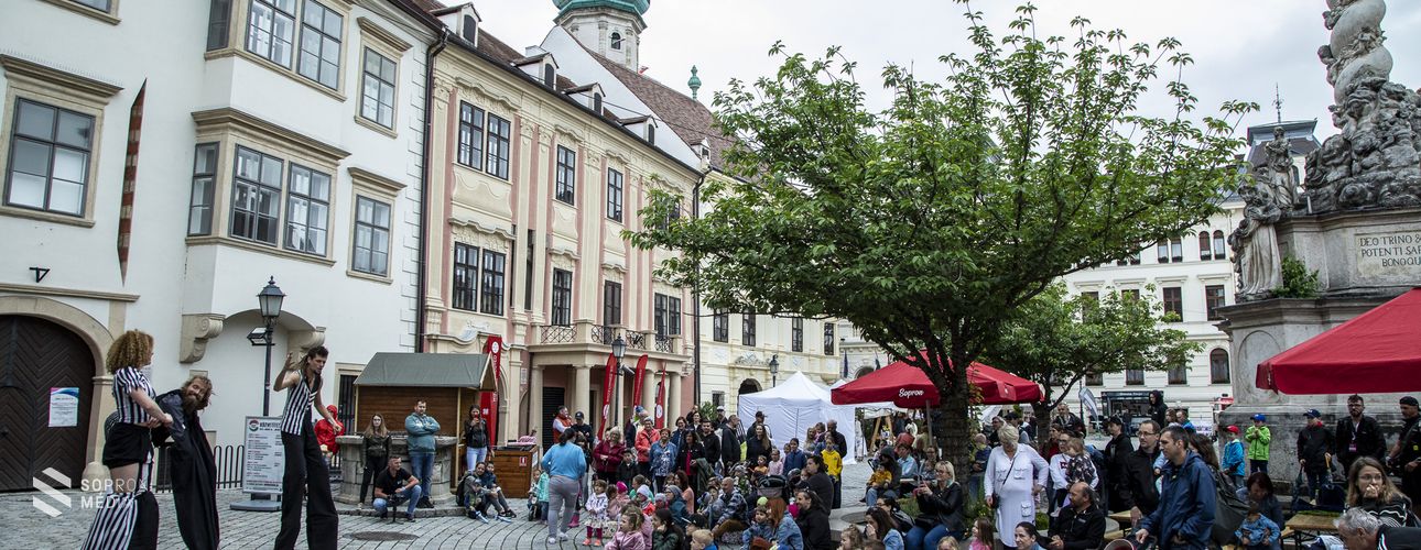 Gyermekprogramokkal várták a kicsiket a Soproni Borünnepen!
