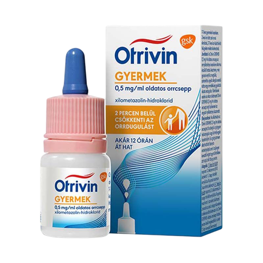 Otrivin 0,5 mg/ml oldatos orrcsepp (0,05%) (10ml)