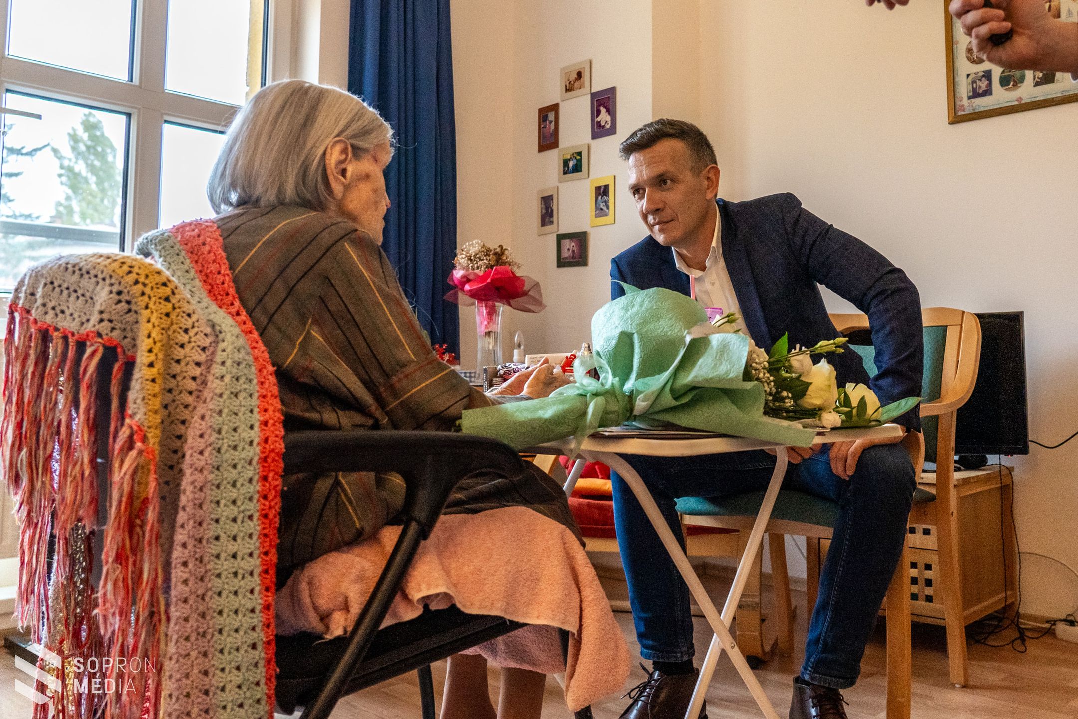 Isten éltesse Klári nénit, Sopron legidősebb polgárát!