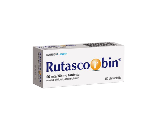Rutascorbin 20 mg/50 mg tabletta (50x)