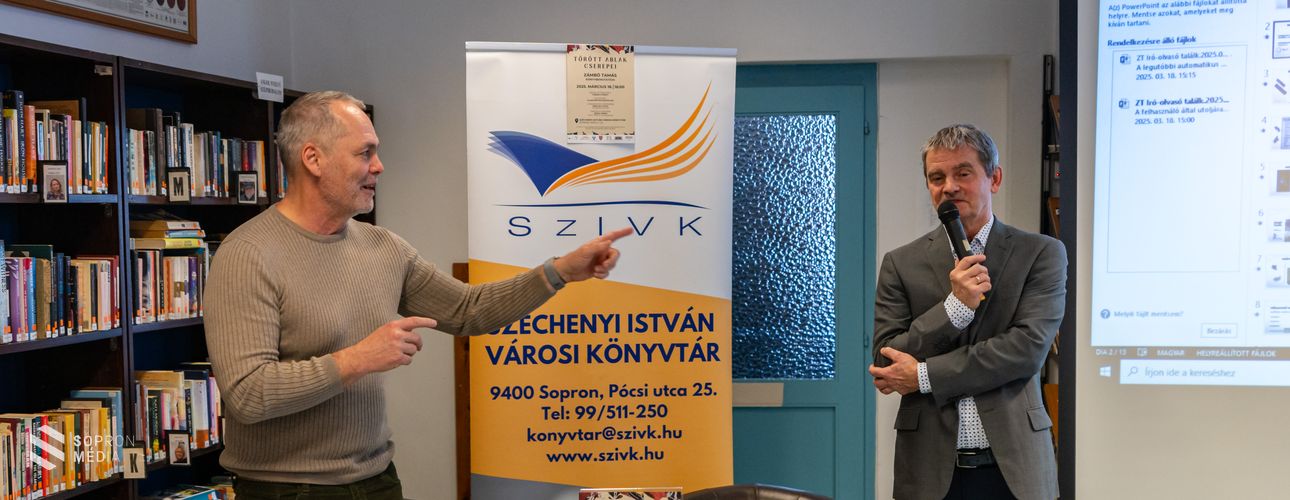 A Flandorffer család is szerepel Zámbó Tamás Törött ablak cserepei című kötetében