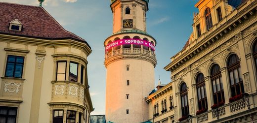 Sopron történelmi belvárosa