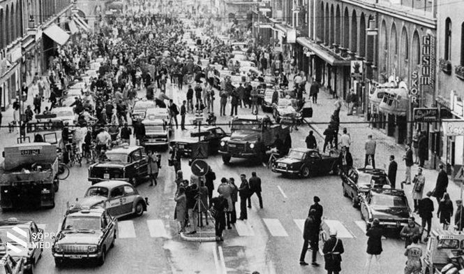 Stockholmban nem zajlott zökkenőmentesen az átállás.