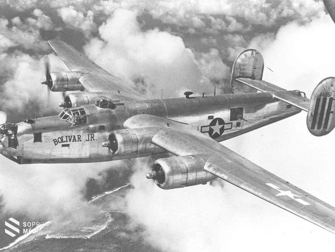 Consolidated B-24 Liberator nehézbombázó 