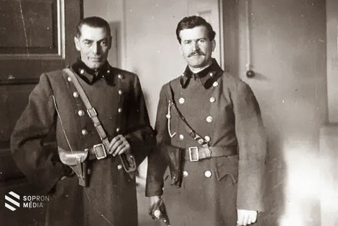 Héjjas István (a kép bal oldalán) és Kemeri Nagy Imre 