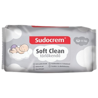 Sudocrem törlőkendő Soft Clean krémes (55x)