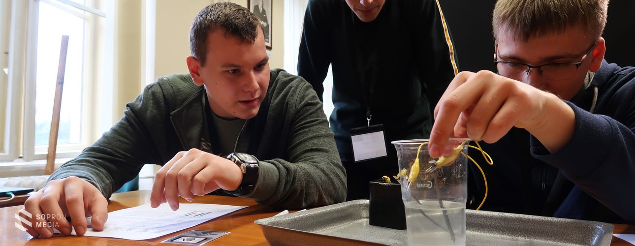 Robotokat építettek a középiskolások Sopronban