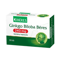 Ginkgo biloba Béres 240mg kemény kapszula (30x buborékcsomagolásban)