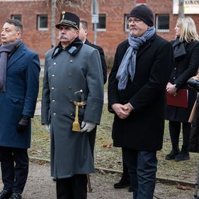 A limanowai csatára emlékeztek a Deák téren