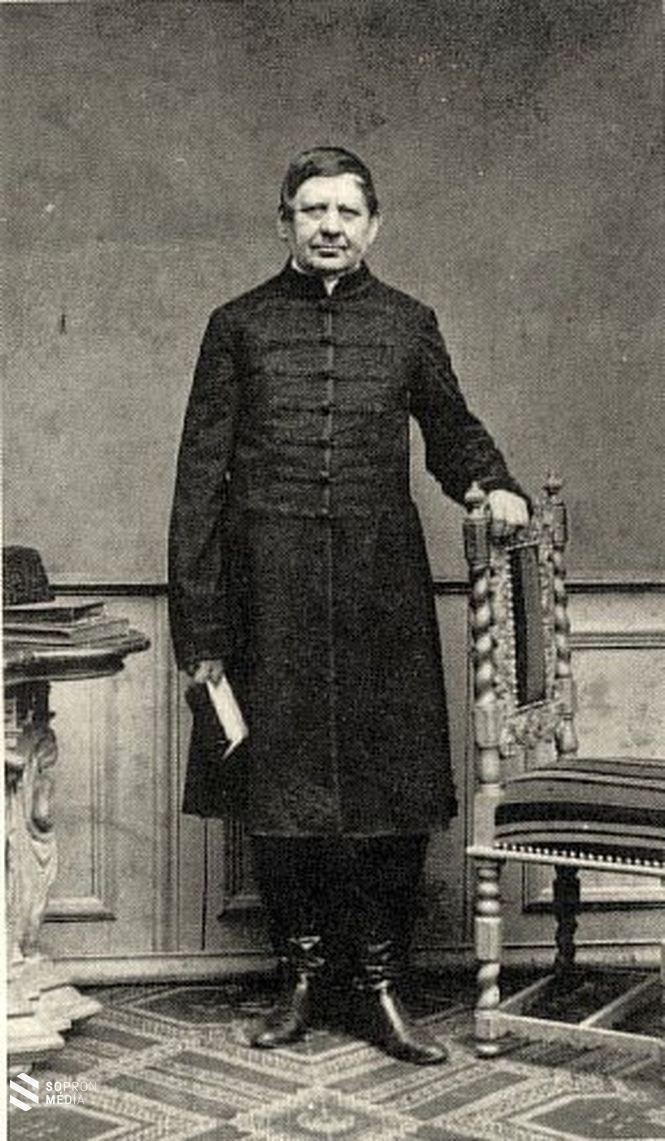 Jedlik Ányos, a Vaskorona-rend lovagja, 1879 
