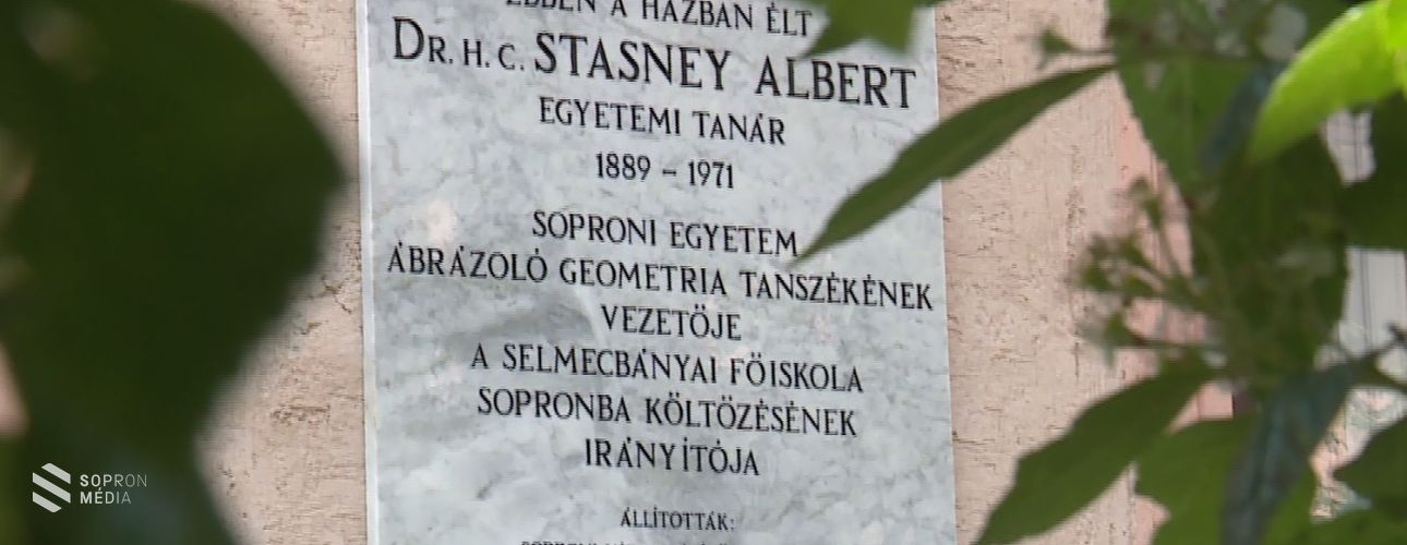 Emléktáblát avattak Sopronban